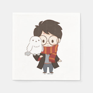 Chibi HARRY POTTER™ & Hedwig Servet