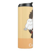 Chibi HARRY POTTER™ & Hedwig Thermosbeker (Gedraaid links)