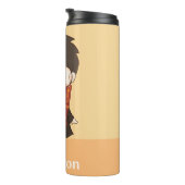 Chibi HARRY POTTER™ & Hedwig Thermosbeker (Geroteerd rechts)