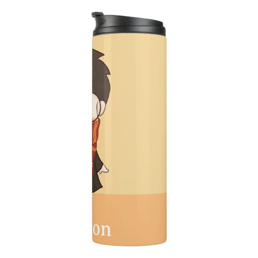 Chibi HARRY POTTER™ & Hedwig Thermosbeker (Geroteerd rechts)