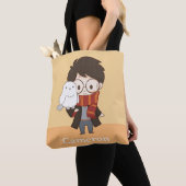 Chibi HARRY POTTER™ & Hedwig Tote Bag (Dichtbij)