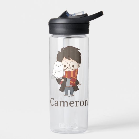 Chibi HARRY POTTER™ & Hedwig Waterfles (Links)