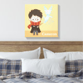 Chibi HARRY POTTER™ Patronus Canvas Afdruk (Insitu (Slaapkamer))
