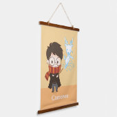 Chibi HARRY POTTER™ Patronus Hangend Wandkleed (Gebogen)
