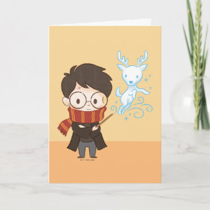 Chibi HARRY POTTER™ Patronus Kaart