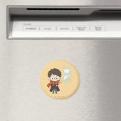 Chibi HARRY POTTER™ Patronus Magneet (Insitu (Vaatwasser))