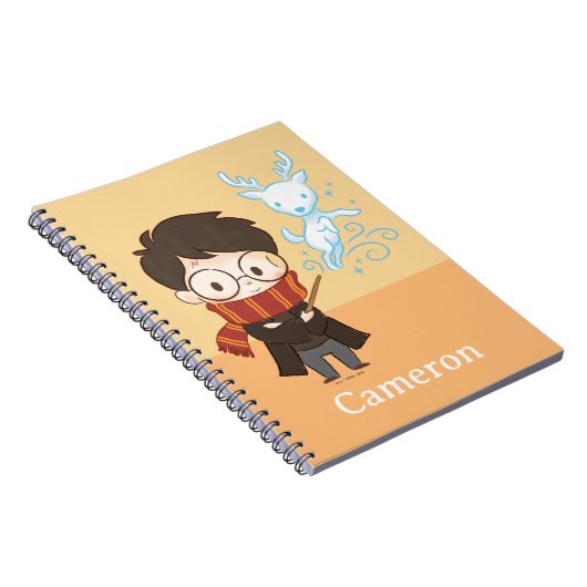 Chibi HARRY POTTER™ Patronus Notitieboek (Rechterzijde)