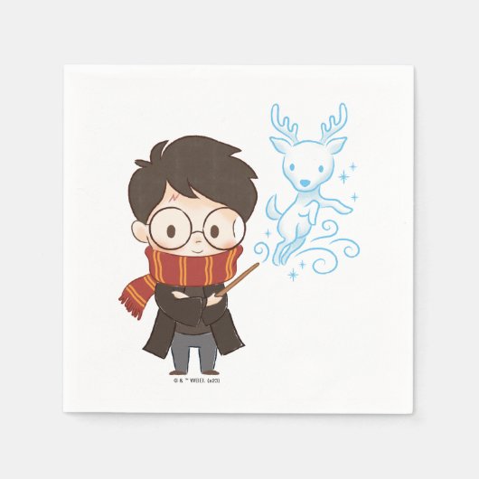 Chibi HARRY POTTER™ Patronus Servet (Voorkant)