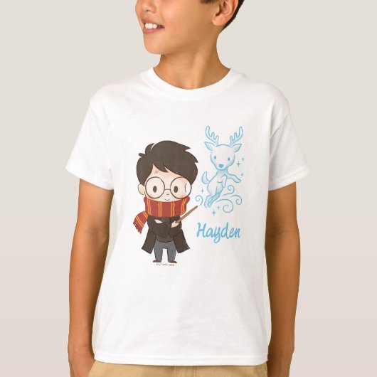 Chibi HARRY POTTER™ Patronus T-shirt (Voorkant)