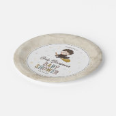 Chibi Harry Potter Wizard Baby Shower Papieren Bordje (Gekanteld)