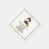 Chibi Harry Potter Wizard Baby Shower Servet (Hoek)