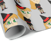 chibi heks cadeaupapier (Rol Hoek)