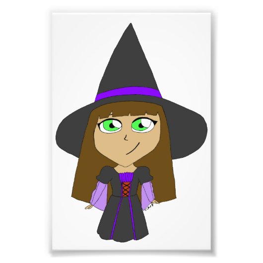 chibi heks foto afdruk (Voorkant)