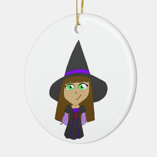 chibi heks keramisch ornament (Links)