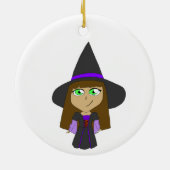 chibi heks keramisch ornament (Achterkant)