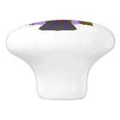 chibi heks keramische knop (Zijkant)
