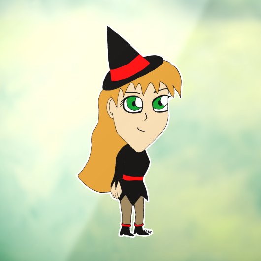 chibi heks raamsticker (Vel 3)