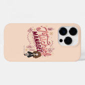 Chibi Hermelien "Mischief Managed" Case-Mate iPhone Case (Achterkant (horizontaal))