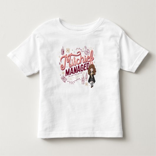 Chibi Hermelien "Mischief Managed" Kinder Shirts (Voorkant)