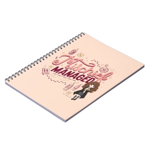 Chibi Hermelien "Mischief Managed" Notitieboek (Linkerzijde)