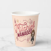 Chibi Hermelien "Mischief Managed" Papieren Bekers (Voorkant)