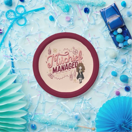 Chibi Hermelien "Mischief Managed" Papieren Bordje (Feest)