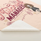 Chibi Hermelien "Mischief Managed" Sherpa Deken (3/4)