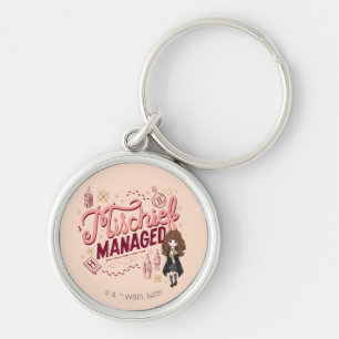 Chibi Hermelien "Mischief Managed" Sleutelhanger