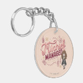 Chibi Hermelien "Mischief Managed" Sleutelhanger (Voorkant Links)