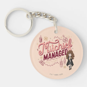 Chibi Hermelien "Mischief Managed" Sleutelhanger