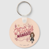 Chibi Hermelien "Mischief Managed" Sleutelhanger (Voorkant)