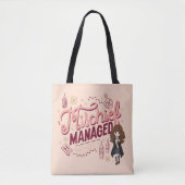 Chibi Hermelien "Mischief Managed" Tote Bag (Voorkant)