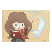 Chibi Hermione Granger Patronus Kussensloop (Achterkant)