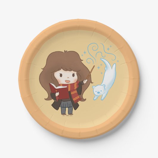 Chibi Hermione Granger Patronus Papieren Bordje (Voorkant)