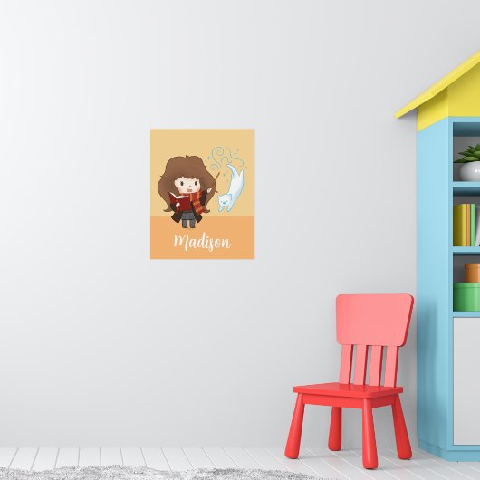 Chibi Hermione Granger Patronus Poster (Kinderkamer 1)