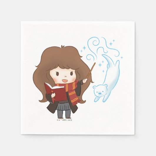 Chibi Hermione Granger Patronus Servet (Voorkant)
