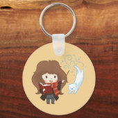 Chibi Hermione Granger Patronus Sleutelhanger (Achterkant)