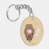 Chibi Hermione Granger Patronus Sleutelhanger (Voorkant Links)
