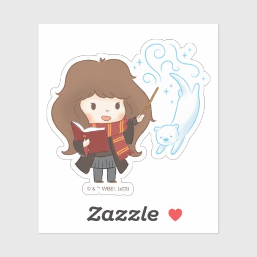 Chibi Hermione Granger Patronus Sticker (Vel)
