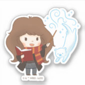 Chibi Hermione Granger Patronus Sticker (Voorkant)