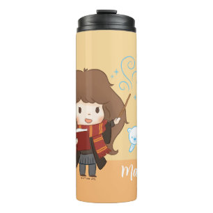 Chibi Hermione Granger Patronus Thermosbeker