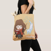 Chibi Hermione Granger Patronus Tote Bag (Dichtbij)