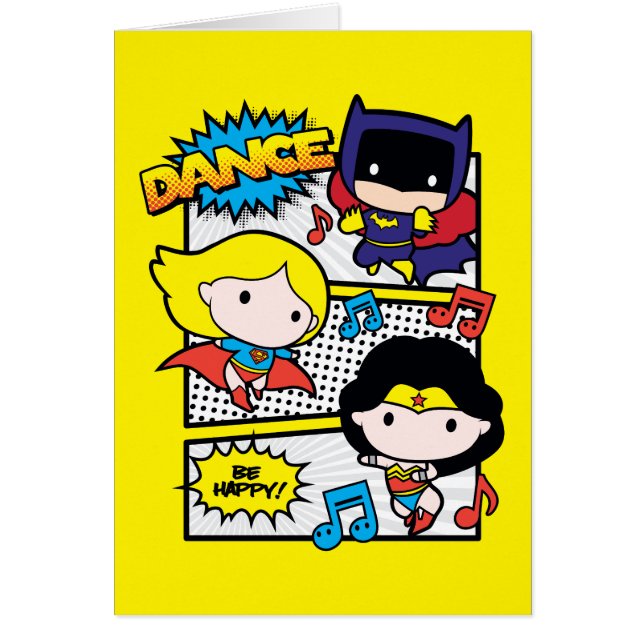 Chibi Heroes Dancing (Voorkant)