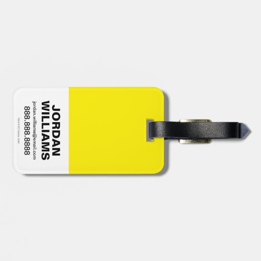 Chibi Heroes Dancing Bagagelabel (Achterkant horizontaal)