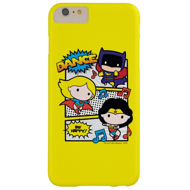 Chibi Heroes Dancing Case-Mate iPhone Case (Achterkant)