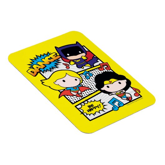 Chibi Heroes Dancing Magneet (Rechterzijde)