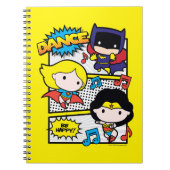Chibi Heroes Dancing Notitieboek (Voorkant)