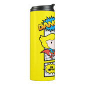 Chibi Heroes Dancing Thermosbeker (Gedraaid links)