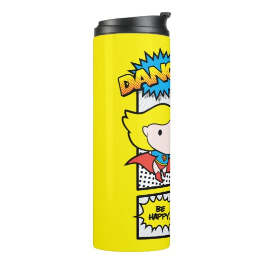 Chibi Heroes Dancing Thermosbeker (Gedraaid links)