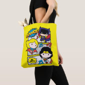 Chibi Heroes Dancing Tote Bag (Dichtbij)